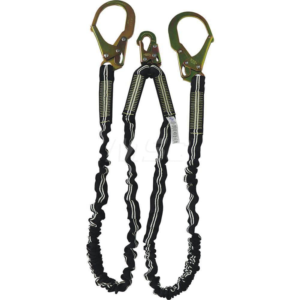 Lanyards & Lifelines, Load Capacity: 310lb , Construction Type: Webbing , Harness Type: Fall Arrest , Lanyard End Connection: Snap Hook  MPN:FAP30299(WL)-SK