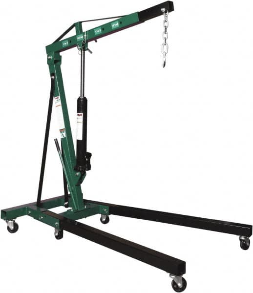 4,000 Lb Steel Folding Engine Crane MPN:67020