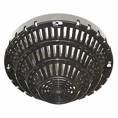 Smoke Detector Damage Stp Cover Black MPN:STI-8100-BK