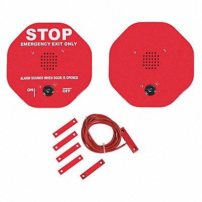 Exit Door Alarm 105dB 9VDC Power Source MPN:STI-6404