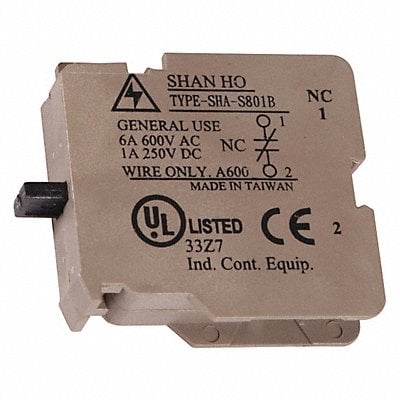 N/C Contact 1-1/2 L 1-1/4 H 21/32 W MPN:KIT-E10198