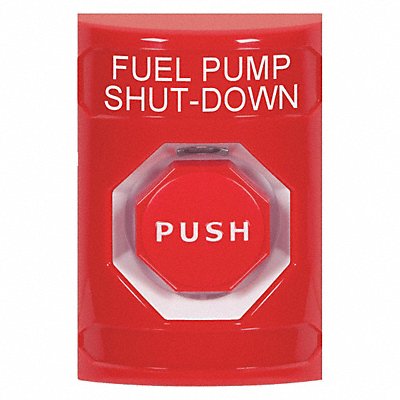 Fuel Pump Shutdown Push Button Red Color MPN:SS2005PS-EN