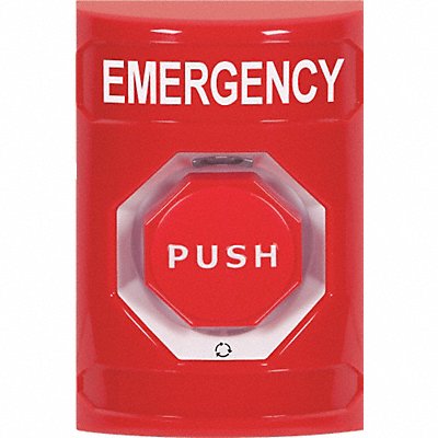 Emergency Push Button Red Button SPDT MPN:SS2009EM-EN