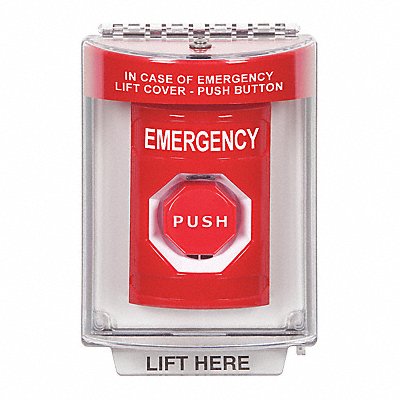 Emergency Push Button Momentary Type MPN:SS2045EM-EN