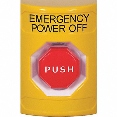 Emergency Power Off Push Button Painted MPN:SS2202PO-EN