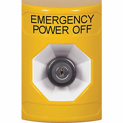 Emergency Power Off Push Button 3-7/8 D MPN:SS2203PO-EN