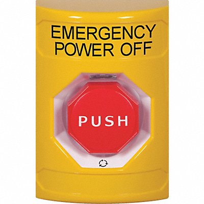 Emergency Power Off Push Button 2-7/8 D MPN:SS2209PO-EN