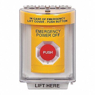 Emergency Power Off Push Button MPN:SS2231PO-EN