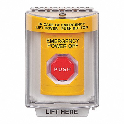 Emergency Power Off Push Button 2-7/8 D MPN:SS2232PO-EN