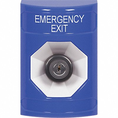 Emergency Exit Push Button Blue SPST MPN:SS2403EX-EN