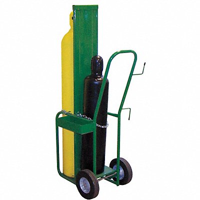 Cylinder Hand Truck 400lb 62 x18 x8-1/2 MPN:600-10FW