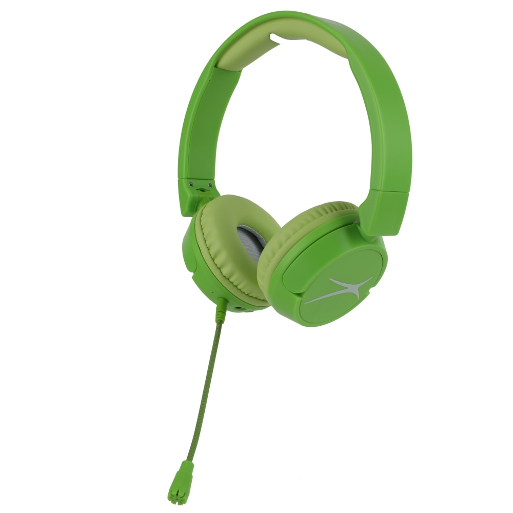 Altec Lansing 3-In-1 Kid Friendly, Volume Limiting, Over-The-Ear Headphones, Green, MZX4100-PGRN-STK-6 (Min Order Qty 3) MPN:MZX4100-PGRN-STK-6