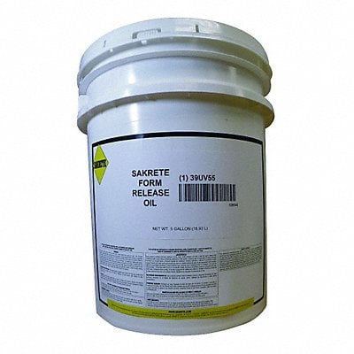 Form Release Oil Pail White 5 gal MPN:120044