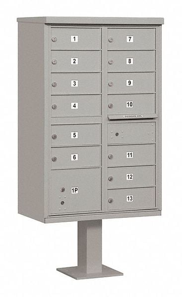 Cluster Box Unit USPS 14 Doors 62-3/4 H MPN:3313GRY-U