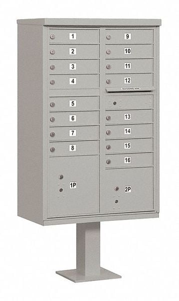 Cluster Box Unit USPS 18 Doors 62-3/4 H MPN:3316GRY-U