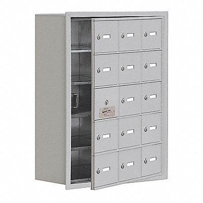 Locker 5x3Lckrs Slvr 30 x23 x9 MPN:19158-15ARK