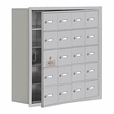 Locker 5x4Lckrs Slvr 30 x29 x9 MPN:19158-20ARK