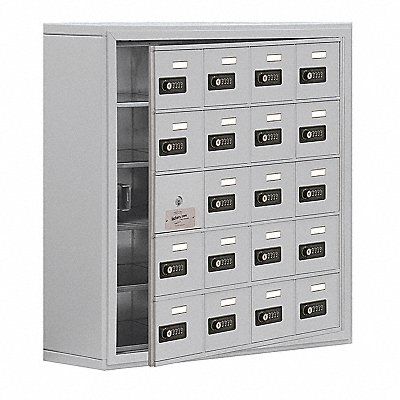 Locker 5x4Lckrs Slvr 31 x30.5 x9 MPN:19158-20ASC