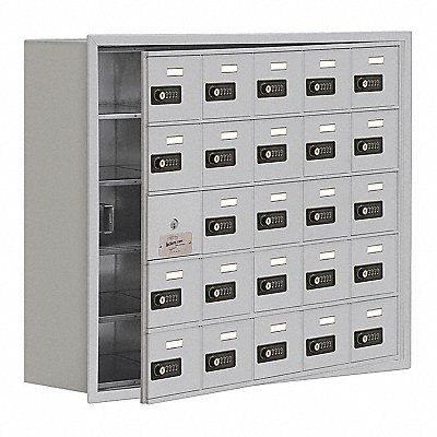 Locker 5x5Lckrs Slvr 30 x36 x9 MPN:19158-25ARC