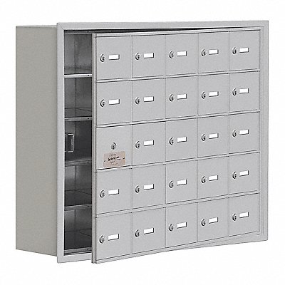 Locker 5x5Lckrs Slvr 30 x36 x9 MPN:19158-25ARK