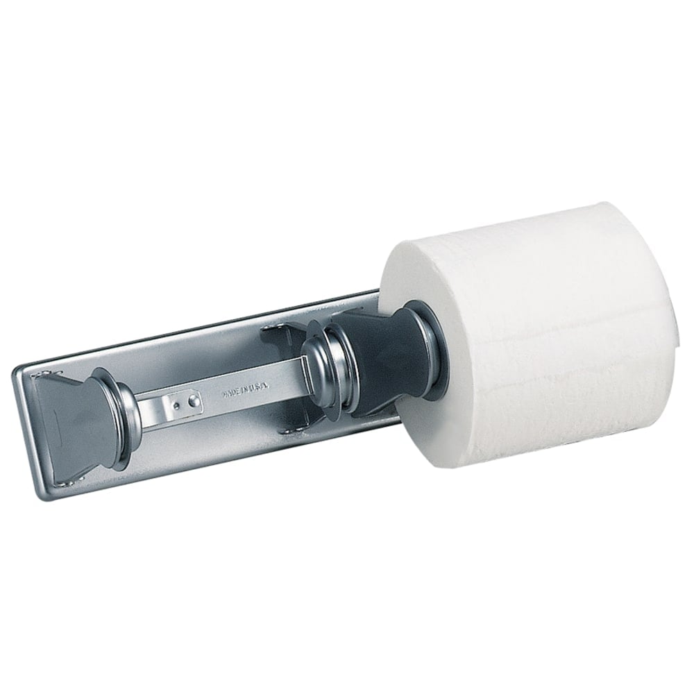 San Jamar Locking Bathroom Tissue Dispenser, Silver (Min Order Qty 2) MPN:R260XC