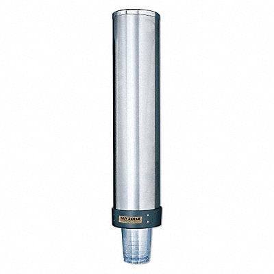 Cup Dispenser 25 in H Silver MPN:C3500PGR