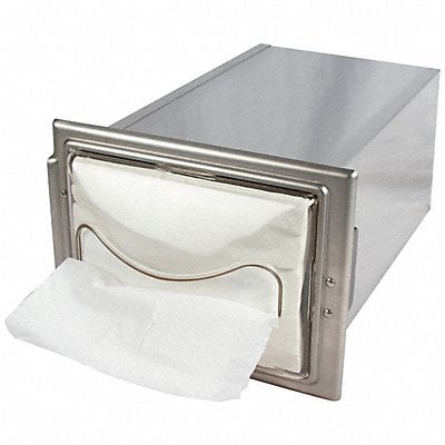 Napkin Dispenser 5 1/2 in D Clear MPN:H2003CLSS12