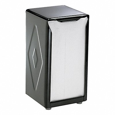 Napkin Dispenser 4 in D 7 1/2 in H Black MPN:H900BKGR