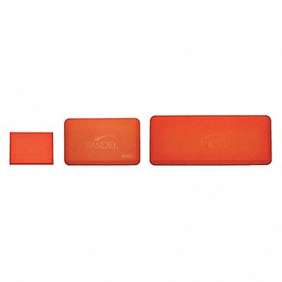 Antifatigue Mat Orange/Blk Rectangle PK4 MPN:2332-P