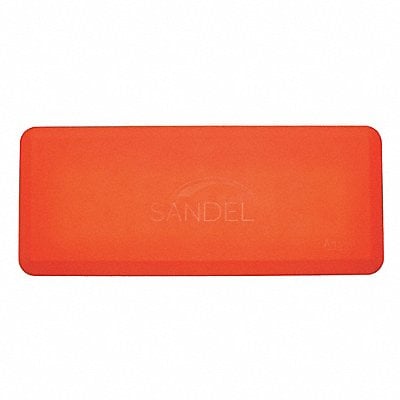 Antifatigue Mat Orange Rectangle PK4 MPN:2348-P