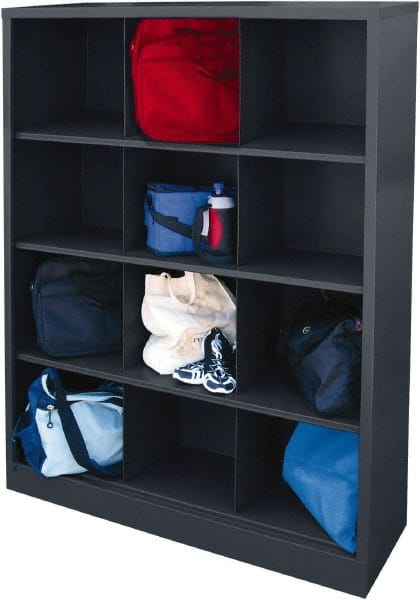 4 Shelf, Closed Shelving Cubby Cabinet MPN:IC00461866-02