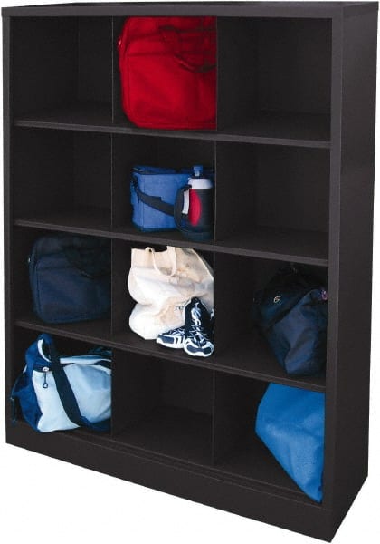 4 Shelf, Closed Shelving Cubby Cabinet MPN:IC00461866-09