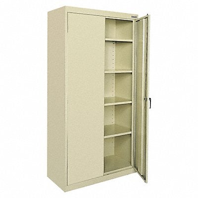 Storage Cabinet 72 x36 x18 Putty 4Shlv MPN:CA41361872-07