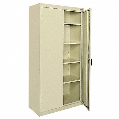 Storage Cabinet 72 x36 x24 Putty 4Shlv MPN:CA41362472-07