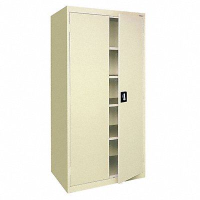 Storage Cabinet 72 x36 x18 Putty 4Shlv MPN:EA4R361872-07