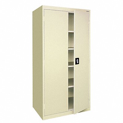 Storage Cabinet 72 x36 x24 Putty 4Shlv MPN:EA4R362472-07