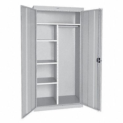 Storage Cabinet 72 x36 x24 LtGry 4Shlv MPN:EACR362472-05