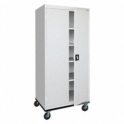 Storage Cabinet 78 x36 x24 DvGry 2Shlv MPN:TA4R362472-05