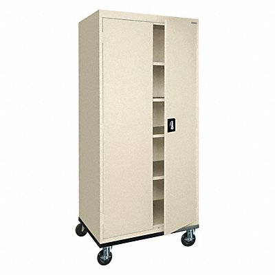 Storage Cabinet 78 x36 x24 Putty 2Shlv MPN:TA4R362472