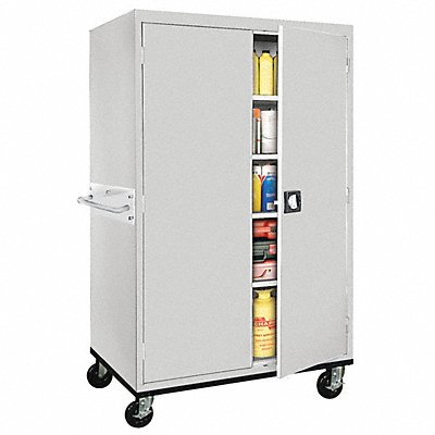 Storage Cabinet 78 x46 x24 DvGry 2Shlv MPN:TA4R462472-05