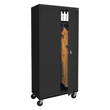 K4847 Storage Cabinet 78 x36 x24 Black 3Shlv MPN:TAWR362472-09