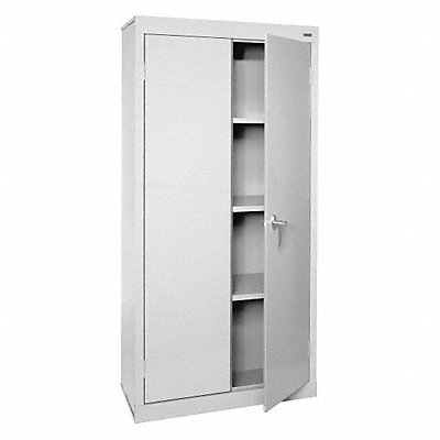 K3833 Storage Cabinet 72 x30 x18 DvGry 3Shlv MPN:VF31301872-05