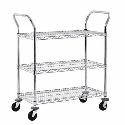 Mobile Wire Cart 36 W x 24 D x 38 in H MPN:MWS362438