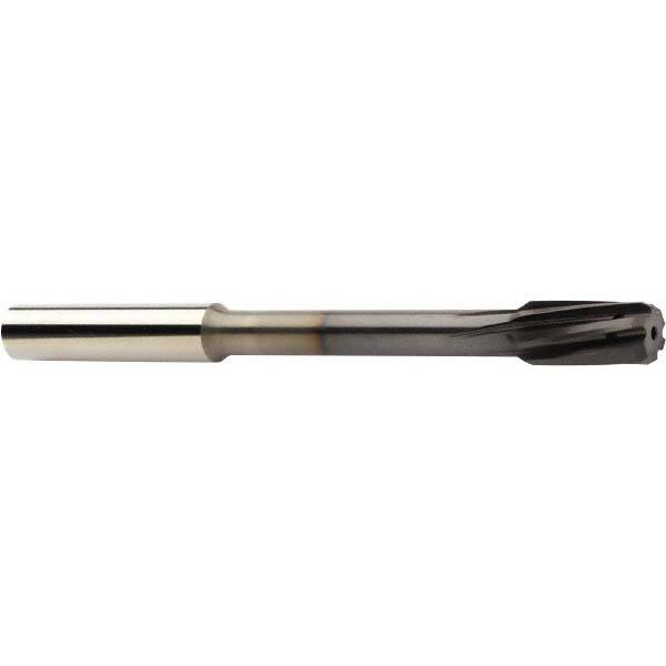 Chucking Reamer: 6.02 mm Dia, 75 mm OAL, 15.6 mm Flute Length, Spiral Flute, Straight Shank, Solid Carbide MPN:6266961