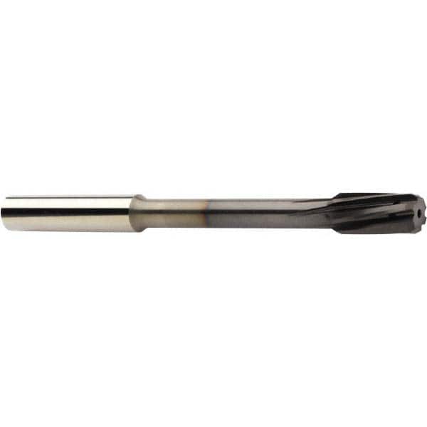 Chucking Reamer: 6.02 mm Dia, 75 mm OAL, 15.6 mm Flute Length, Spiral Flute, Solid Carbide MPN:6267083