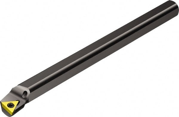 Indexable Boring Bar: A08M-STFCR2-B1, 15.2 mm Min Bore Dia, Right Hand Cut, 1/2