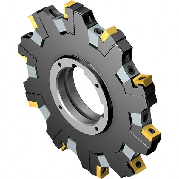 Indexable Slotting Cutter: 6 mm Cutting Width, 80 mm Cutter Dia, Arbor Hole Connection, 19.5 mm Max Depth of Cut, 27 mm Hole MPN:7295360