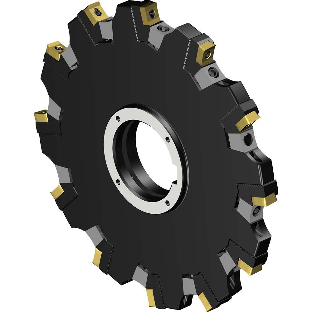 Indexable Slotting Cutter: 160 mm Cutter Dia, Arbor Hole Connection, 7.6 mm Max Depth of Cut, 40 mm Hole MPN:7843380