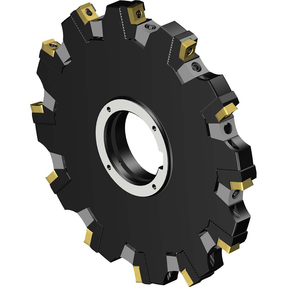 Indexable Slotting Cutter: 160 mm Cutter Dia, Arbor Hole Connection, 7.6 mm Max Depth of Cut, 40 mm Hole MPN:7843381