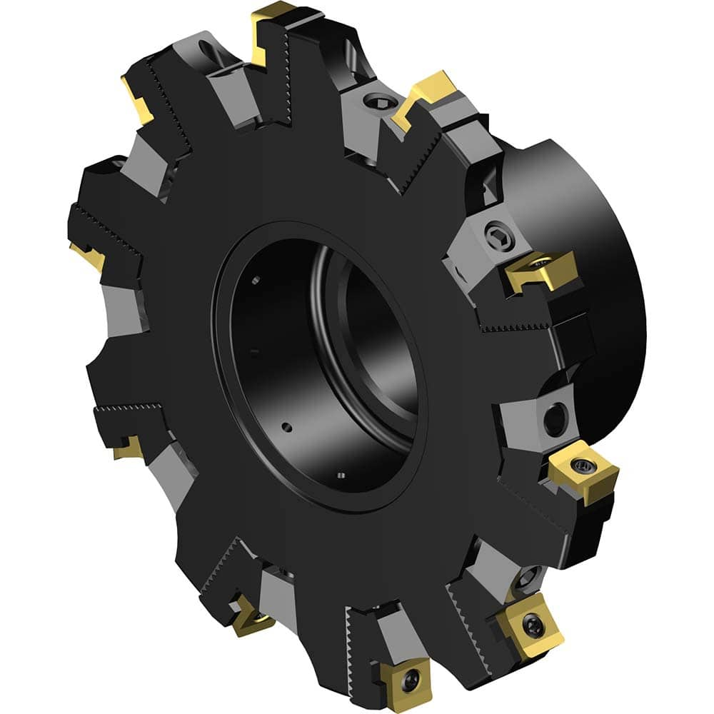 Indexable Slotting Cutter: 125 mm Cutter Dia, Arbor Hole Connection, 7.6 mm Max Depth of Cut, 32 mm Hole MPN:7843405